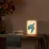 Schildpad - Sierlijk - Groen - Schild Light Box met kabel (Tafellamp) klein -sfeer4