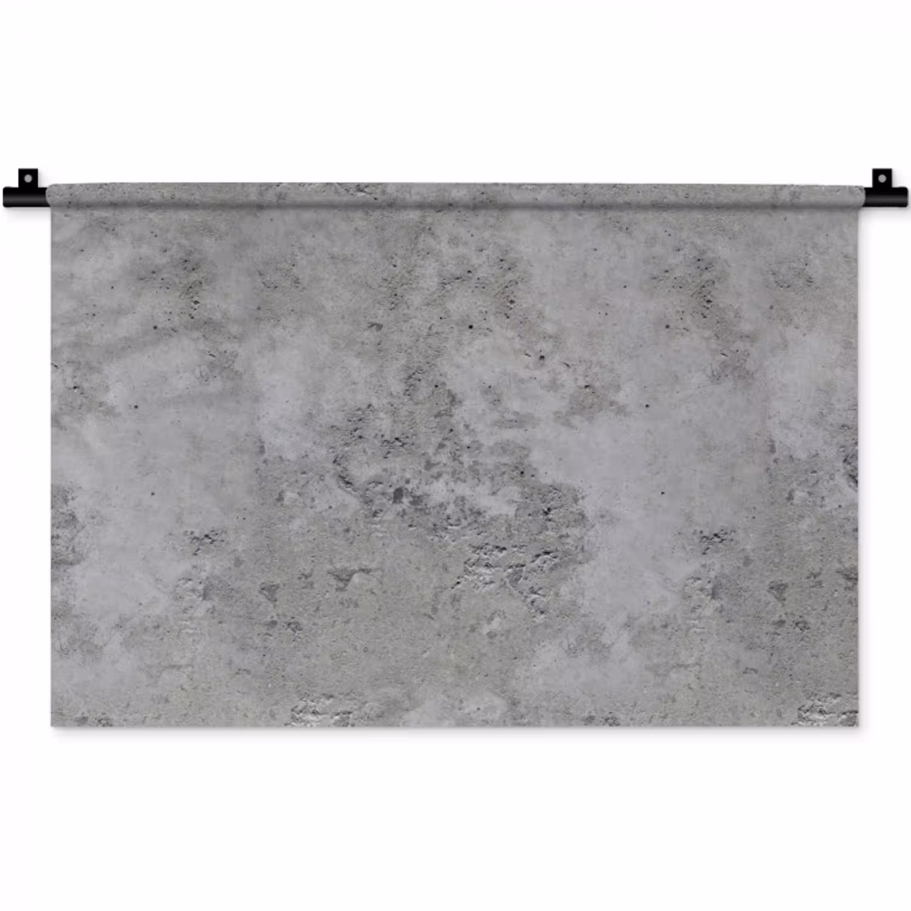 Patroon - Grijs - Oud - Beton Wandkleed katoen klein 269 -zz3d