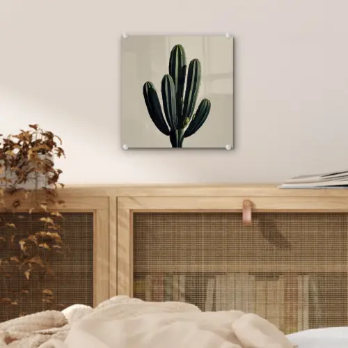 Cactus - Subtiel - Groen plexiglas 5mm klein -sfeer4