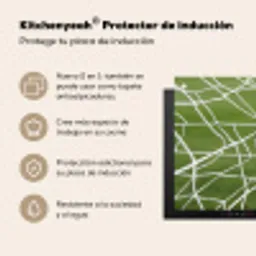 Voetbal - Goal - Net - Sport Inductie beschermer vinyl 3mm middel -zzzzzzusp-haakje_ES