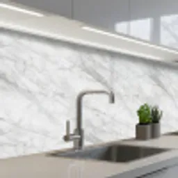 Klassiek - Marmer - Grijs keuken achterwand 2 middel 871 -3d_schuin