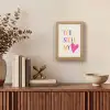 Hart - Valentijn - Tekst Light Box met kabel (Tafellamp) klein -sfeer2