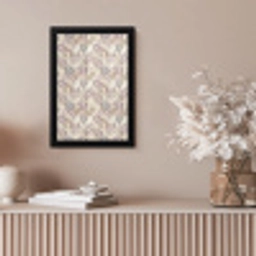 Abstract - Golvend - Pastel fotolijst zwart zonder passe partout klein 224 -sfeer5