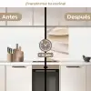 Golven - Abstract - Beige keuken achterwand 2 middel -voor-na2_ES