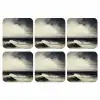 Zee - Rotsen - Storm onderzetter kurk middel -3d