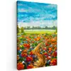 Schilderij - Olieverf - Bloemen  - Natuur canvas 2cm klein -z3d