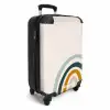 Ruwe regenboog aqua NBS - Handbagage koffer - Unisex middel -productfoto_3d
