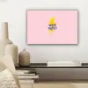 Why not - Bliksem - Roze canvas 2cm klein -sfeer6
