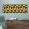 Muziek - Patroon - Geel canvas 2cm klein 828 -sfeer4