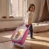 Hamster - Bloem - Natuur - Dier Kinderkoffer - Roze klein -sfeer1