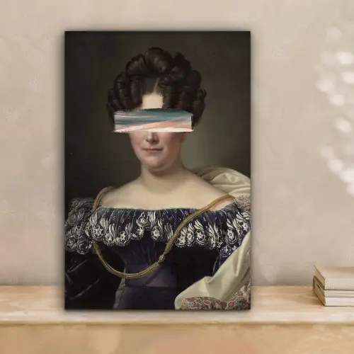 Johanna Henriette Engelen - Dubois Drahonet - Pastel canvas 2cm klein -sfeer1