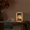 Paprika - Peer - Citroen - Graffiti - Verf - Abstract Light Box met kabel (Tafellamp) klein -sfeer4