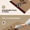 Minimalistisch - Vaas - Bloemen - Bruin Inductie beschemer met haakjes klein -ky-schoon-nl