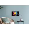 Graffiti - Tennis - Sport - Racket Muursticker klein -plant