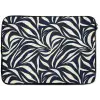 Bladvormen - Blauw - Patroon - Wit laptophoes neopreen klein 279 -zkaufland3dotto