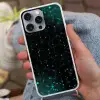Gaming - Netwerk - Blauw - Punten - Patroon Hoesje iPhone 16 Pro Max met koord klein -sfeer3