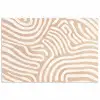 Beige - Aardspatroon poster papier klein -3d