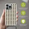 Stervormen - Geometrisch - Zwart Hoesje iPhone 16 Pro Max met koord klein 804 -sfeer2_NL