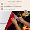 Vrouw - Zwart - Bessen - Bramen - Appels keuken achterwand spatscherm klein -spatscherm_NL