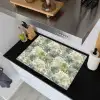 Bladeren - Botanisch - Groen Inductie beschemer met haakjes klein 777 -sfeer1