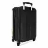 Ruwe regenboog pastel NBS - Handbagage koffer - Unisex middel -achterkant