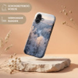 Bos - Bergen - Goud - Winter - Warm Toughcase MagSafe Apple iPhone 17 klein -USP_RandenV_NL