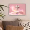 Martiniglas - Discobal - Fonkelende lichtvlekken canvas 2cm klein -sfeer1