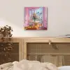 Pink - City - Bloemen aluminium wit klein -sfeer3