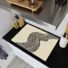 Golvend - Lijnen - Abstract - Silhouet Inductie beschemer met haakjes klein -sfeer1