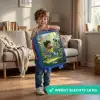 Voetbal - Jongen - Bos Kinderkoffer - Blauw klein -sfeer2_NL