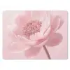 Bloem - Pioenroos - Roze muismat rubber klein -3d