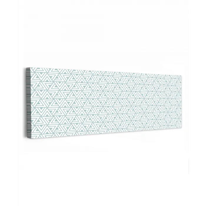 Patroon - Lijn - Design - Groen canvas 2cm klein 828 -z3d