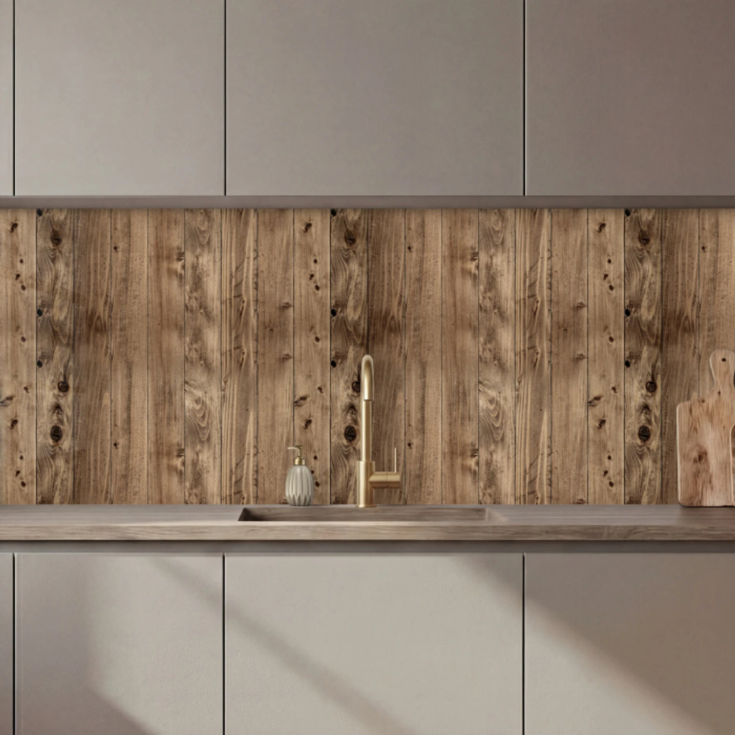Eikenhout - Patronen - Planken keuken achterwand 2 middel 871 zz_3dshopping