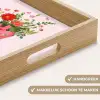 Cowboylaarzen - Roze - Boeket - Bloemen Dienblad Rechthoek middel -USP_HandgreepNL