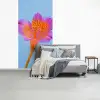 Bloem - Detail - Kleurrijk fotobehang vinyl groot -slaapkamer