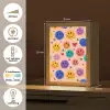 Smileys - Kleurrijk - Hartjes Light Box met kabel klein -USP_NL