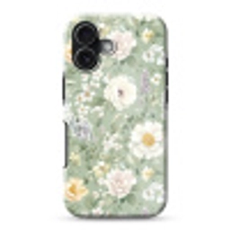 Klassiek - Bloemenpatroon - Kleurrijk Toughcase MagSafe Apple iPhone 17 klein 1017 -3d