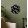 Lijnen - Kronkelend - Vloeiend Wandcirkel plexiglas klein 852 -sfeer3