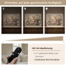 Haas - Stilleven - Bloemen Light Box met batterij (Wandlamp) middel -USP_dimbaarDE