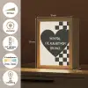 Liefde - Beige - Race Light Box met kabel (Tafellamp) klein -USP_NL