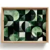 Abstract - Groen - Vormen Dienblad Rechthoek middel -z3d_shopping