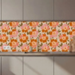 Bloemen - Motief - Retro keuken achterwand 2 middel 871 zz_3dshopping
