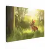 Konijn - Zonlicht - Bos canvas 2cm klein -z3d