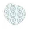 Design - Geometrie - Patroon - Driehoek Wandcirkel Organisch Forex 3mm klein 629 -3d