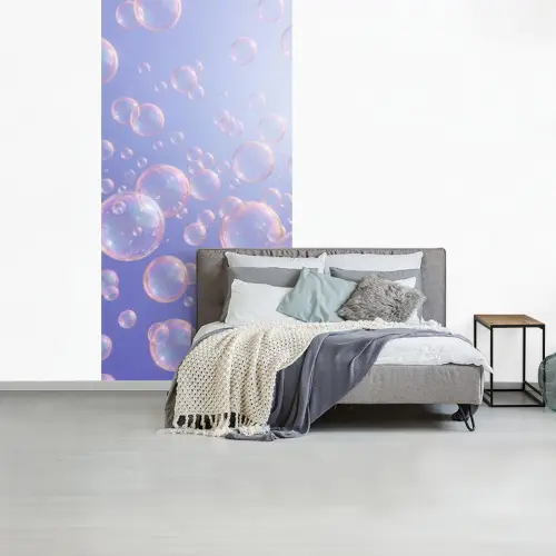 Pastel - Bubbels - Dromerig fotobehang vinyl groot -slaapkamer