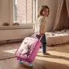 Kitten - Vlinders - Paars - Bloemen Kinderkoffer - Roze klein -sfeer1