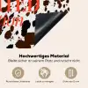 Koeienprint - Limited edition - Rood Inductie beschemer met haakjes klein -ky-onderkant-de