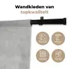 Beton - Grijs - Industrieel - Patroon Wandkleed katoen klein 269 -sfeer2