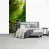 Jungle - Water - Bladeren - Zon - Natuur fotobehang vinyl groot -slaapkamer