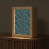 Blauw - Patroon - Retro Light Box met kabel (Tafellamp) klein 925 -z3d_website